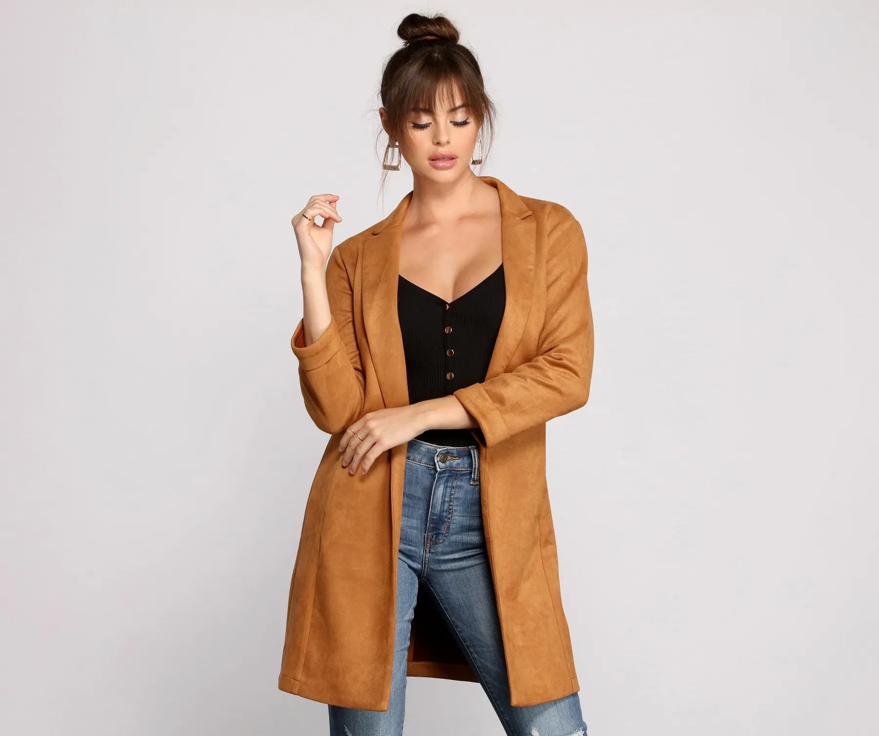 Major Boss Babe Long Line Blazer - Image 9