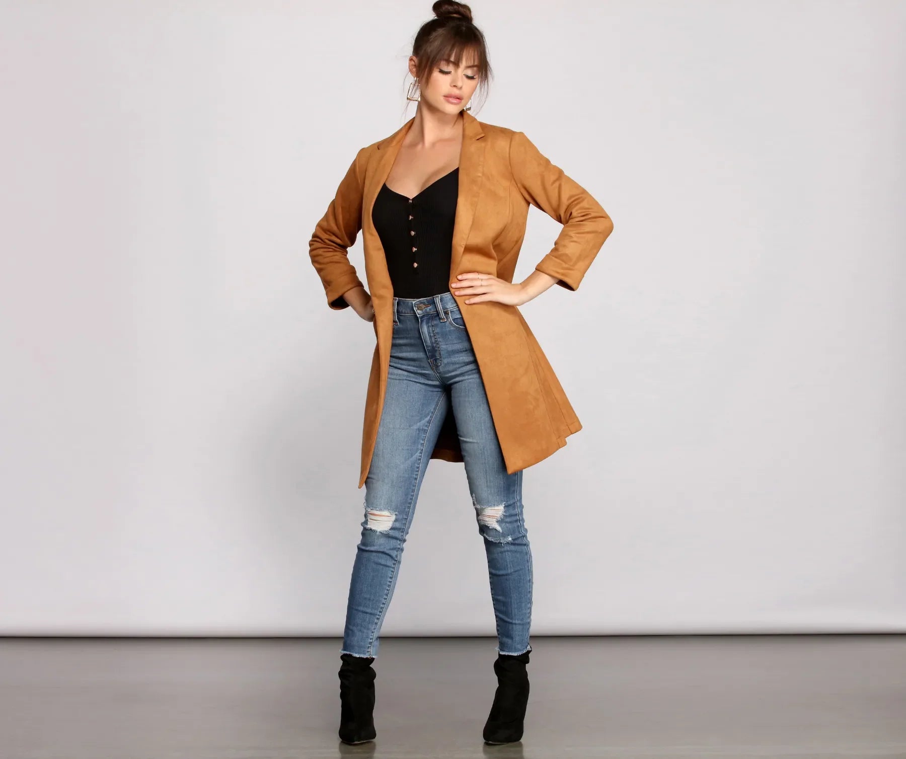 Major Boss Babe Long Line Blazer - Image 12