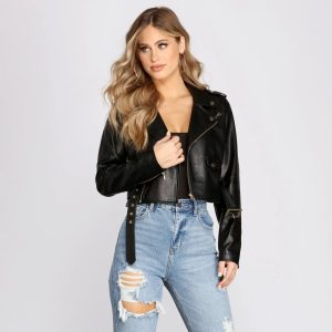 All The Deets Moto Jacket