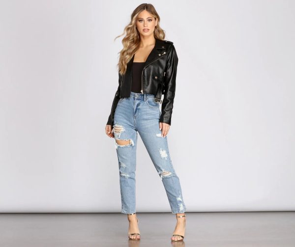 All The Deets Moto Jacket - Image 4