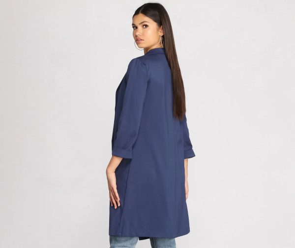 Makin' Major Moves Long Line Blazer - Image 6