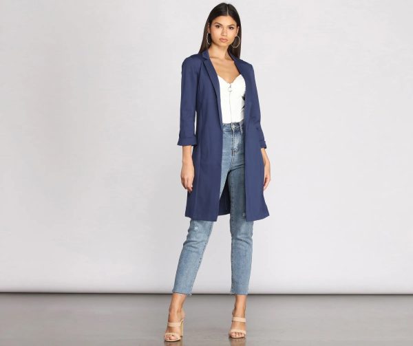 Makin' Major Moves Long Line Blazer - Image 7
