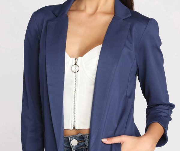 Makin' Major Moves Long Line Blazer - Image 8