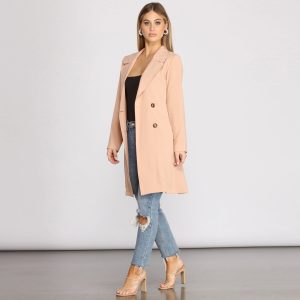So Profesh Belted Trench