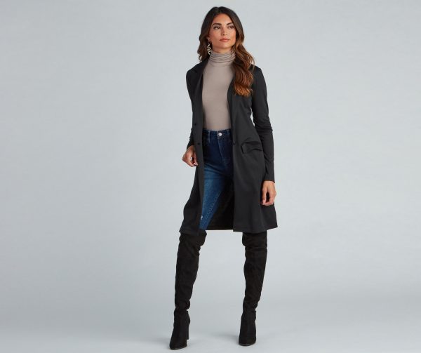 So Professional Long Line Blazer - Image 4