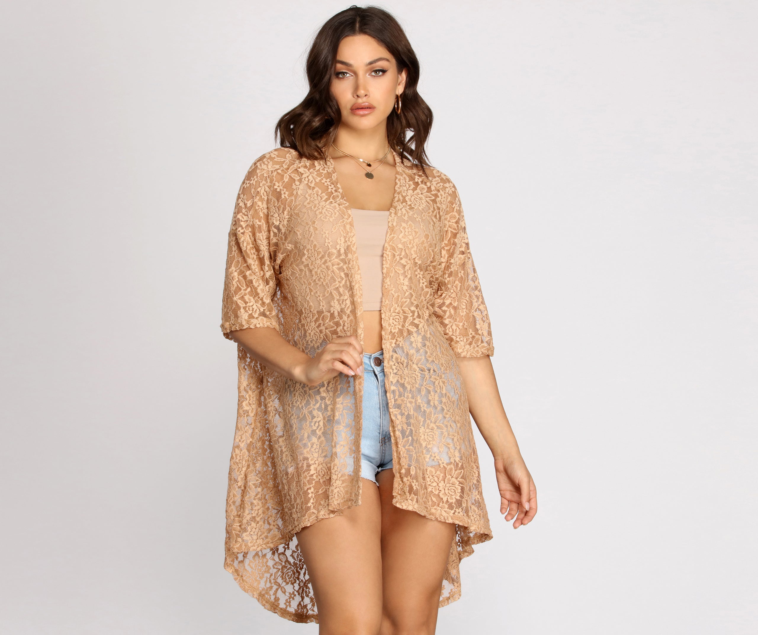 Wanderlust Beauty Lace Kimono - Image 5