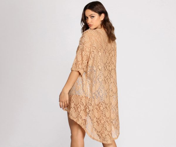 Wanderlust Beauty Lace Kimono - Image 6