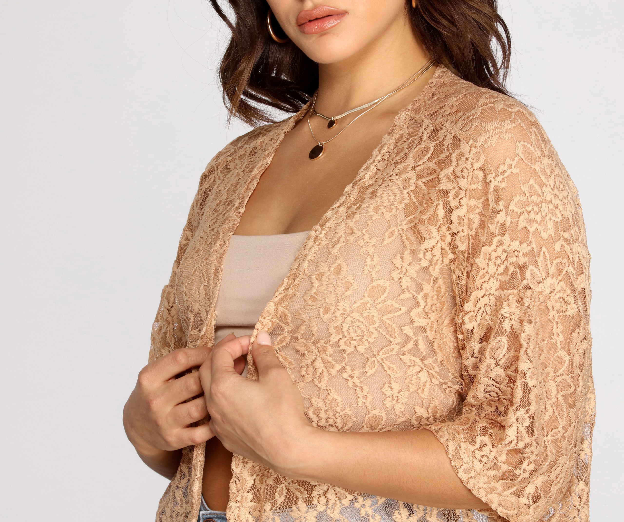 Wanderlust Beauty Lace Kimono - Image 7