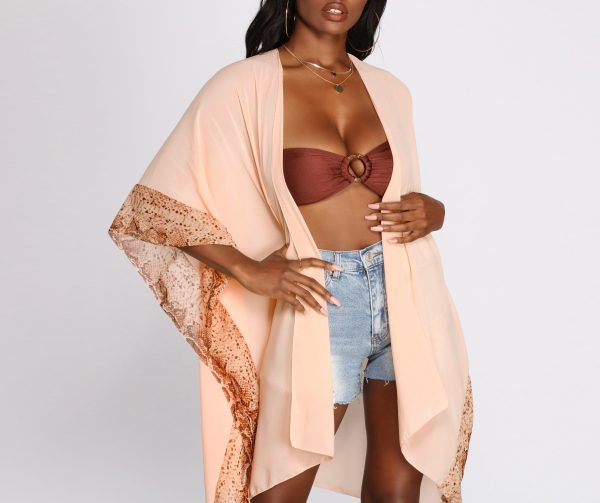 Viper Vibe Chiffon Kimono - Image 4