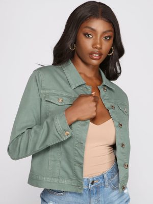 Casual Everyday Button-Front Jacket