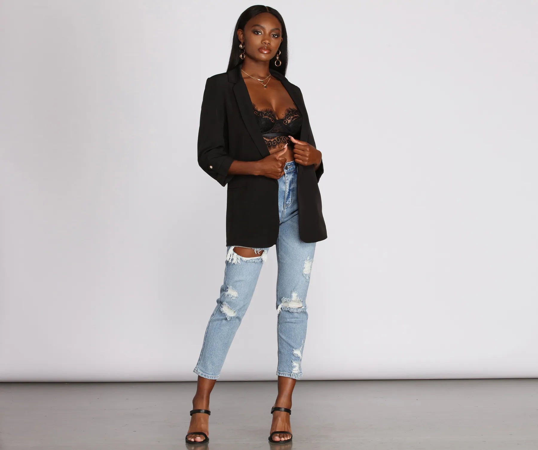 Making The Rules Boyfriend Blazer - Image 4