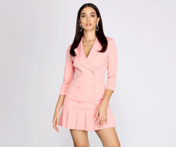 Back To Business Trench Dress - Image 6