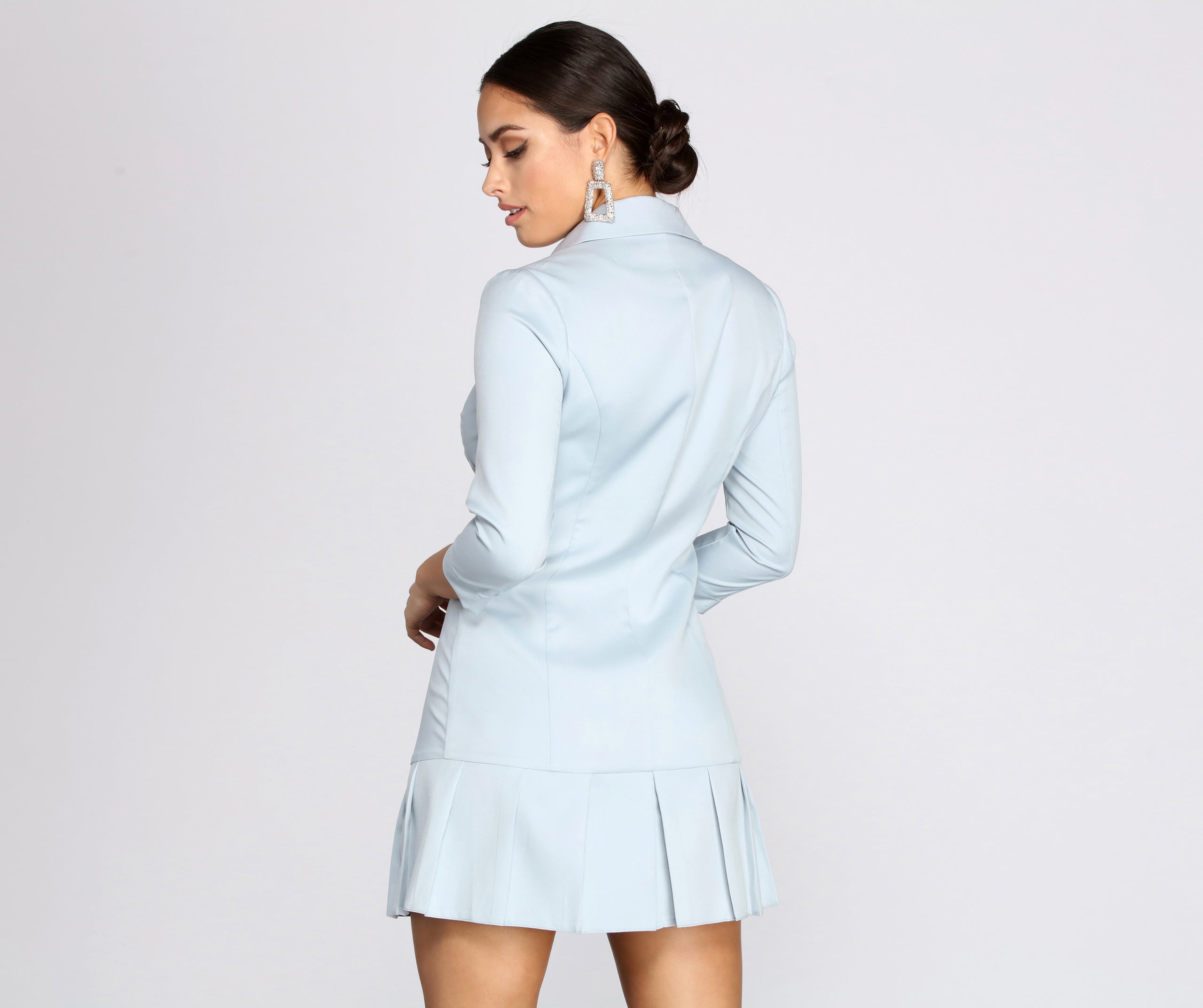 Back To Business Trench Dress - Image 2
