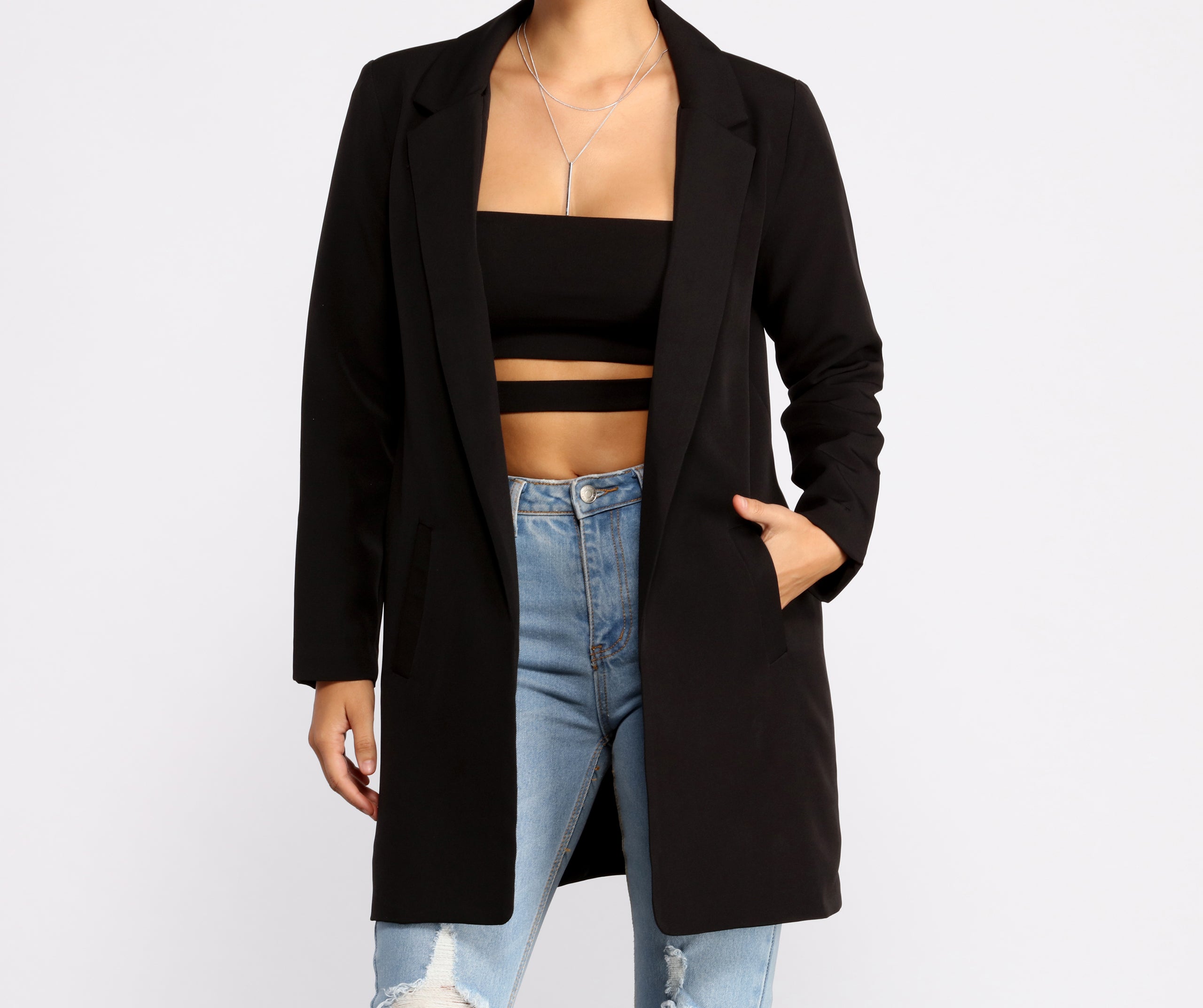 Pulling Power Moves Oversized Blazer - Image 5