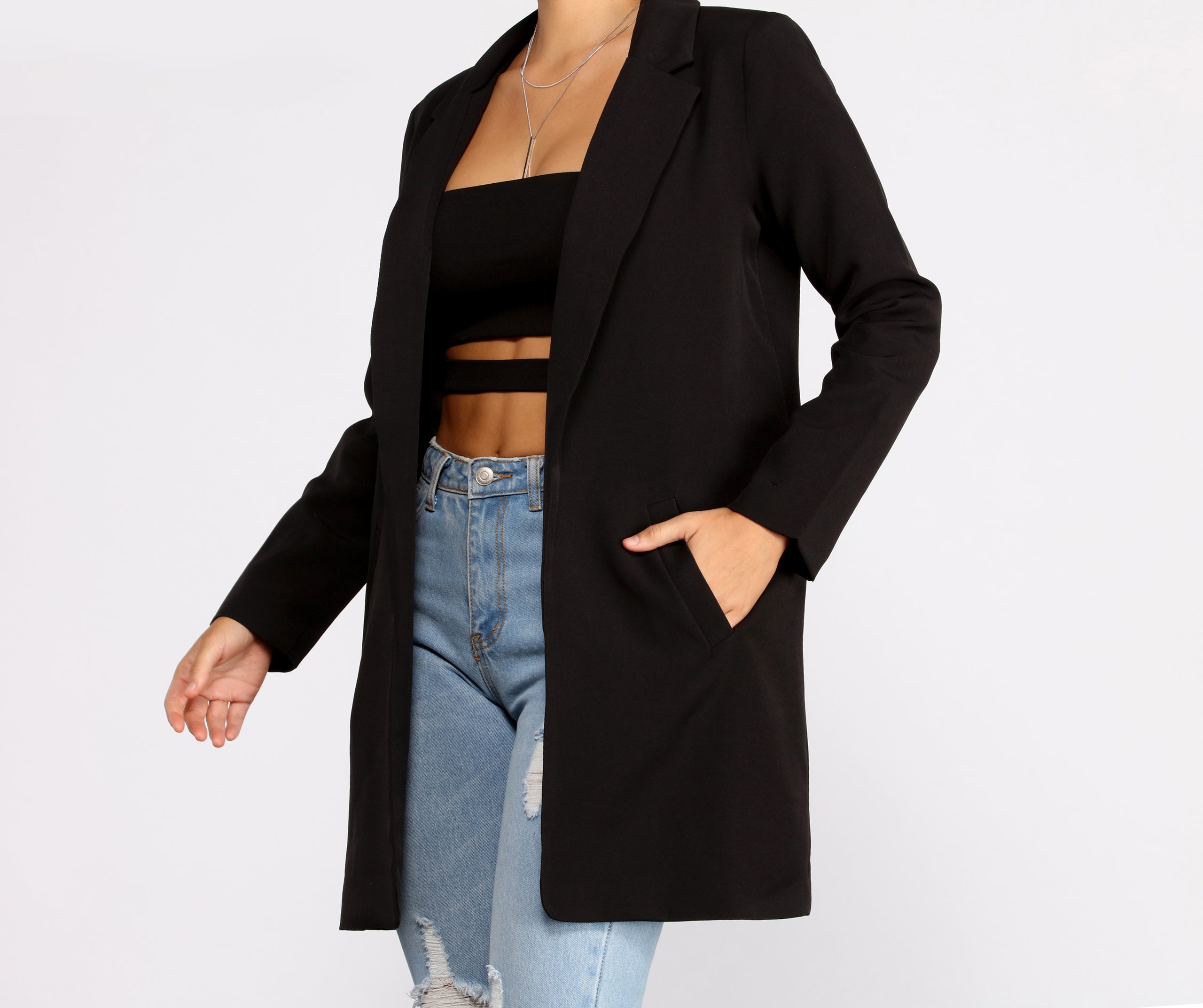 Pulling Power Moves Oversized Blazer - Image 7