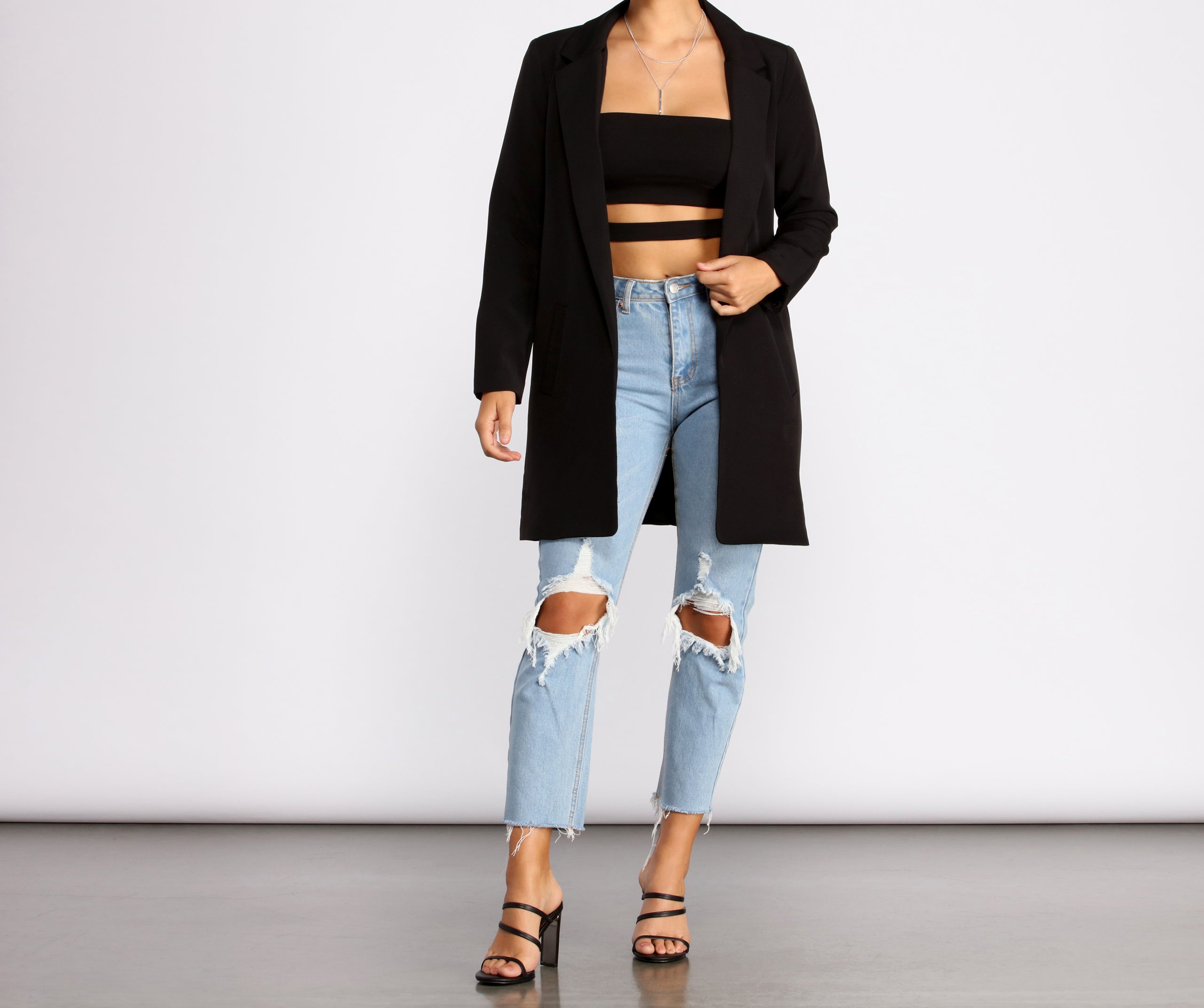 Pulling Power Moves Oversized Blazer - Image 8