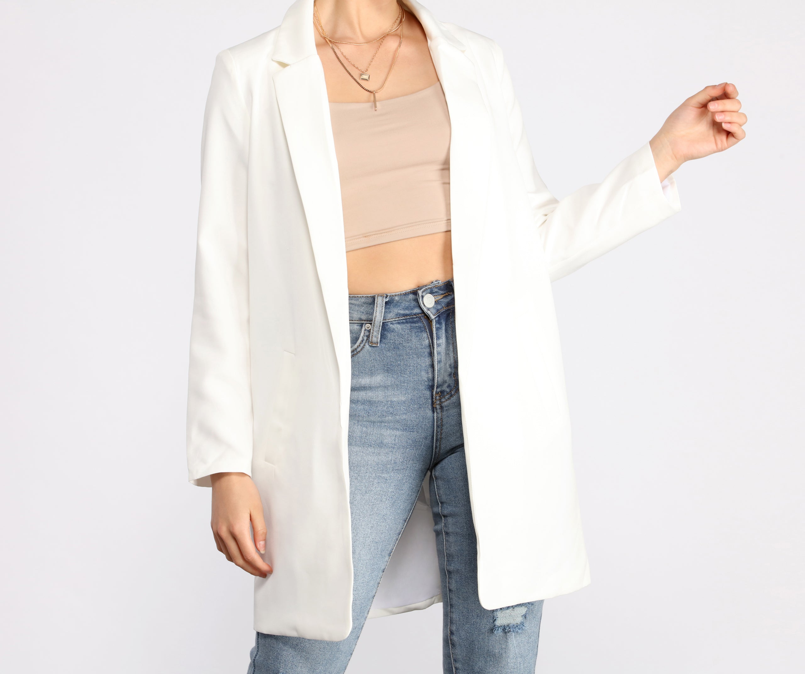 Pulling Power Moves Oversized Blazer - Image 11