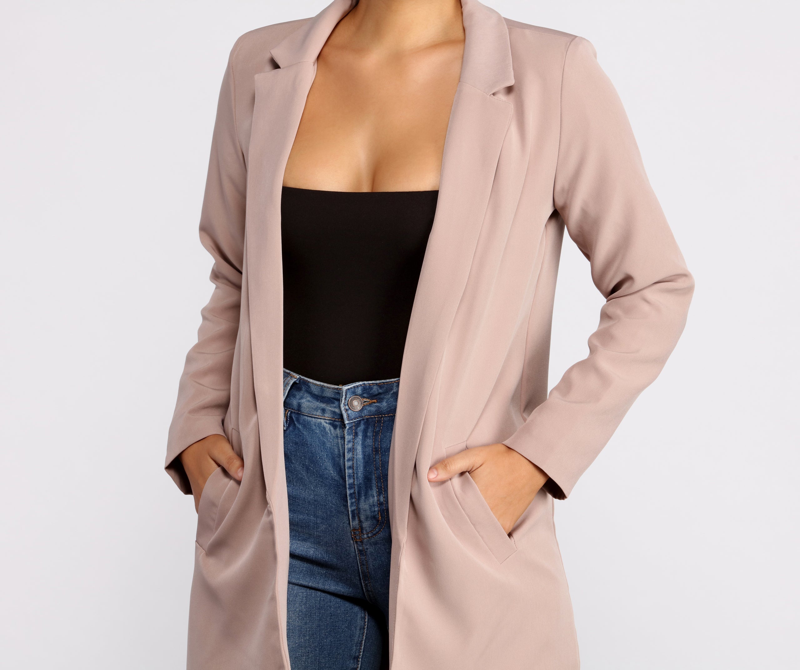 Pulling Power Moves Oversized Blazer - Image 4
