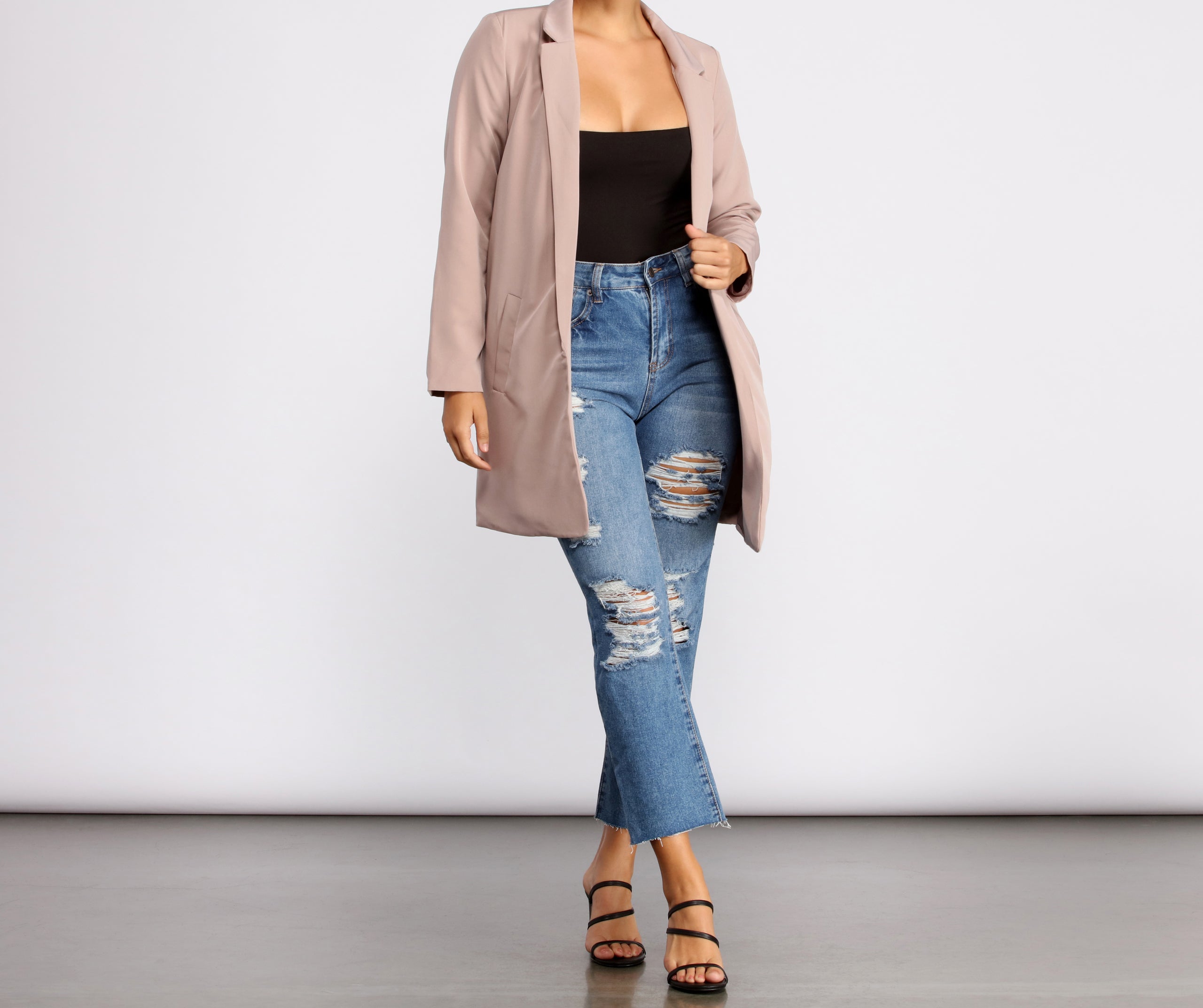 Pulling Power Moves Oversized Blazer - Image 2