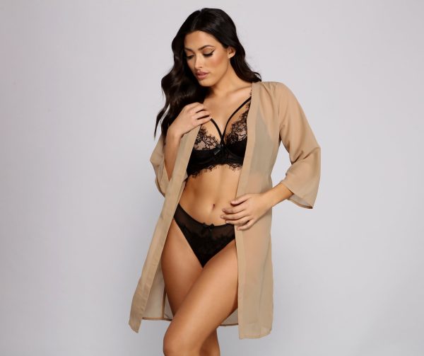 Sheer Sophistication Chiffon Coverup - Image 7