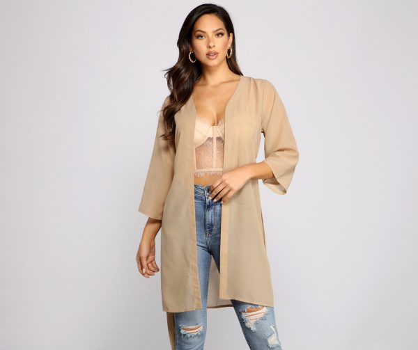 Sheer Sophistication Chiffon Coverup - Image 11