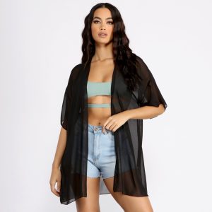 Classic Chiffon Kimono
