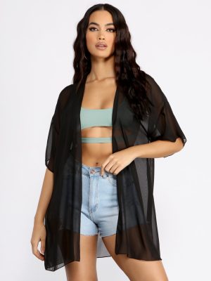 Classic Chiffon Kimono