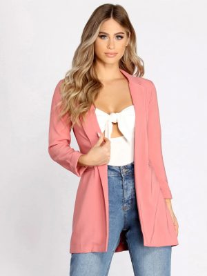 Girl Boss Cuffed Boyfriend Blazer