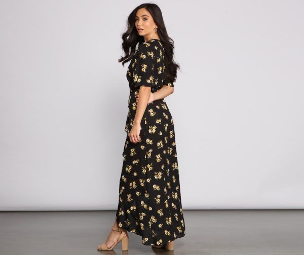Sweet Intentions Floral Ruffled Duster - Image 2