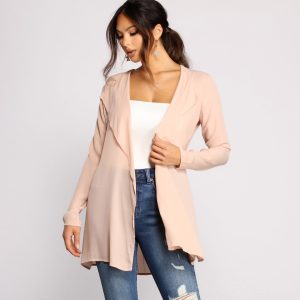 A Classic Vibe Belted Trench
