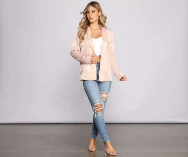 All The Glitz Glitter Blazer - Image 4