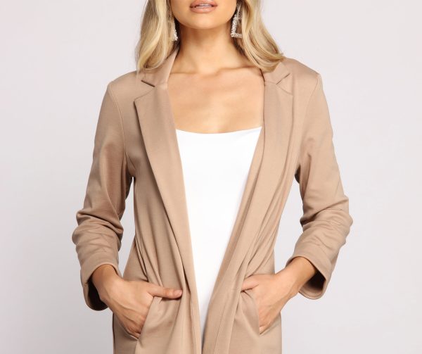 Always Chic Long Line Blazer - Image 3