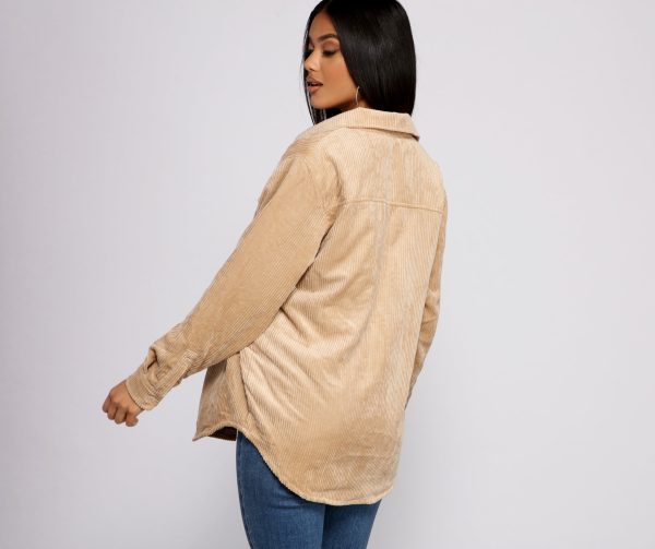 Keep It Trendy Reversible Shacket - Image 5