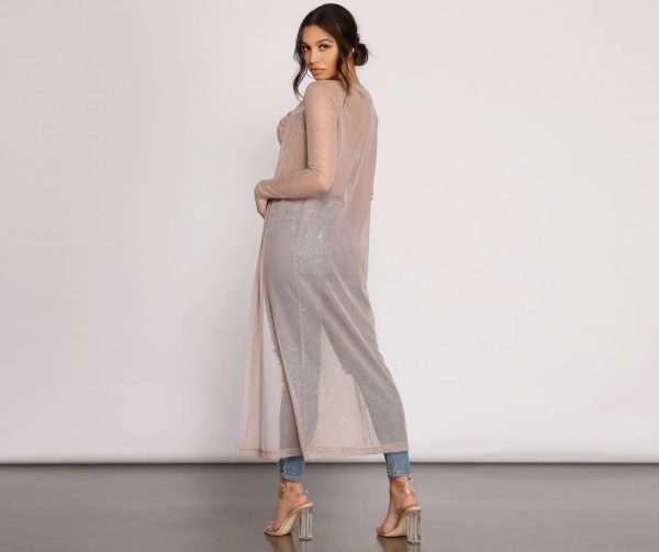 Glitter Girl Long Sleeve Duster - Image 2