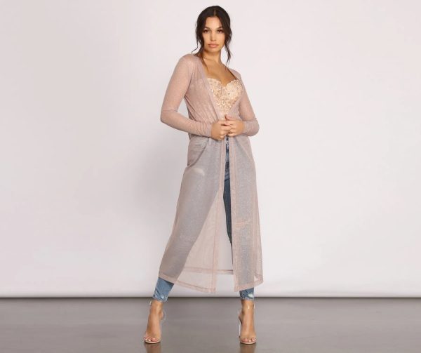 Glitter Girl Long Sleeve Duster - Image 4