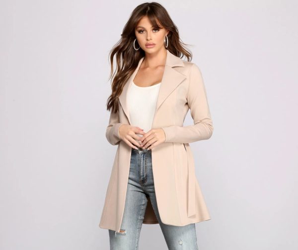 She's A Boss Trench Coat - Image 10