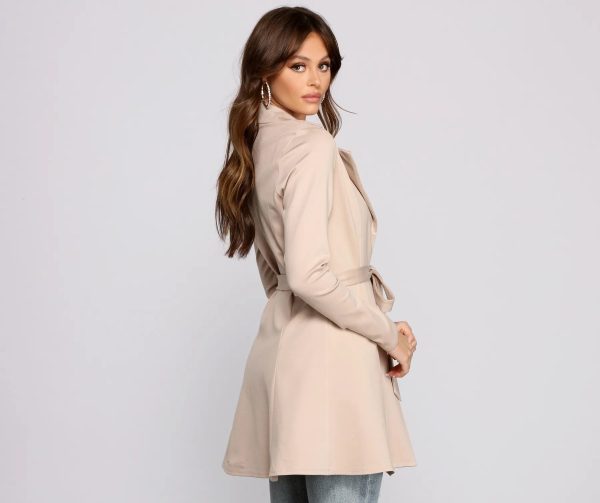 She's A Boss Trench Coat - Image 11