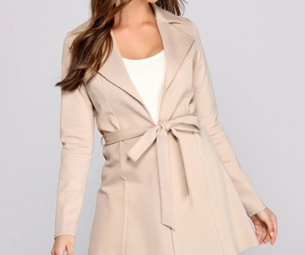 She's A Boss Trench Coat - Image 12