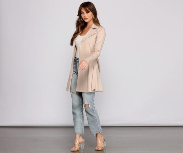 She's A Boss Trench Coat - Image 14