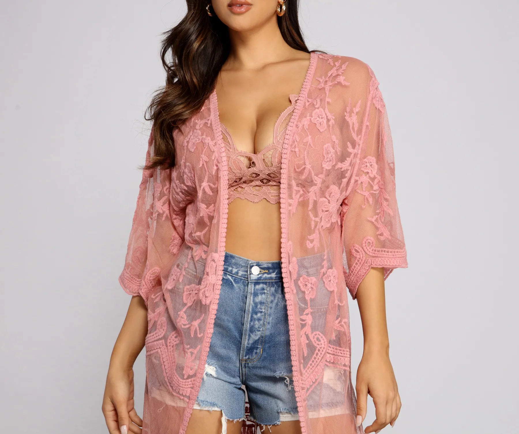 Desert Wanderer Crochet Kimono - Image 16