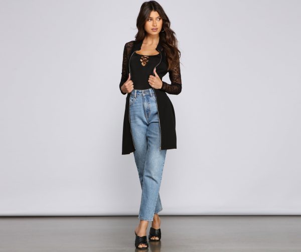 Chic Trendsetter Belted Trench Dress - Image 6