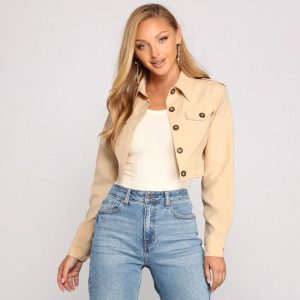 Second Look Cropped Jacket