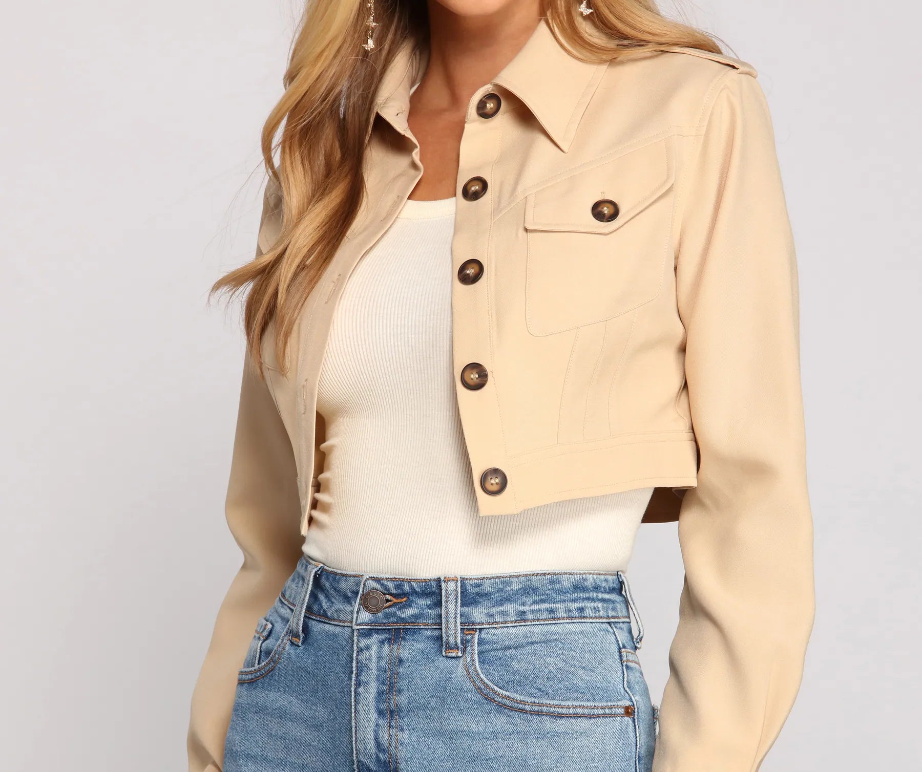 Second Look Cropped Jacket - Image 4