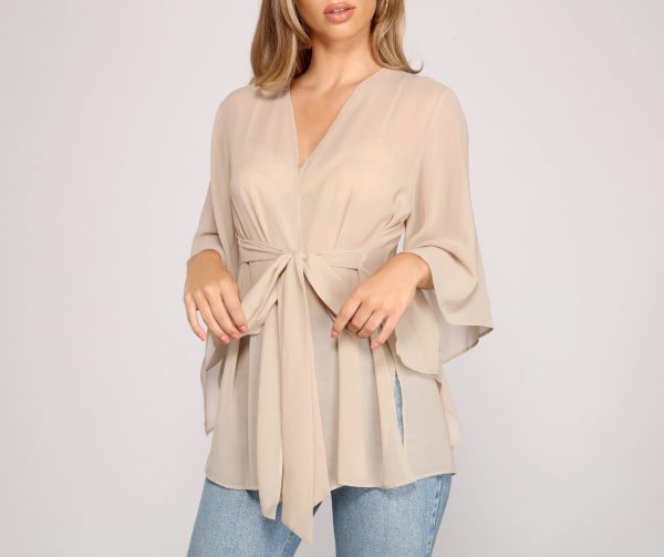 Chic Airy Chiffon Kimono - Image 9