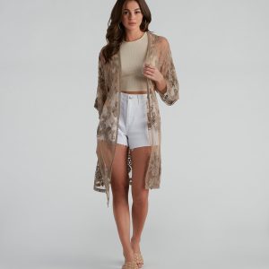 Crochet Babe Lace Duster