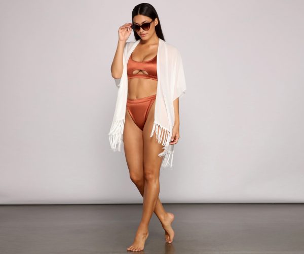 Ready For My Getaway Fringe Kimono - Image 6