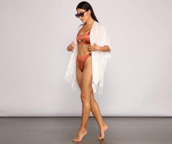Ready For My Getaway Fringe Kimono - Image 11