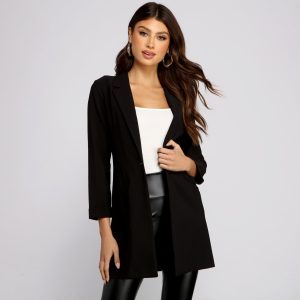 Lookin' Chic Longline Blazer