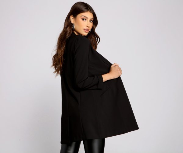 Lookin' Chic Longline Blazer - Image 2