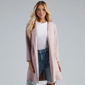 Major Boss Babe Long Line Blazer